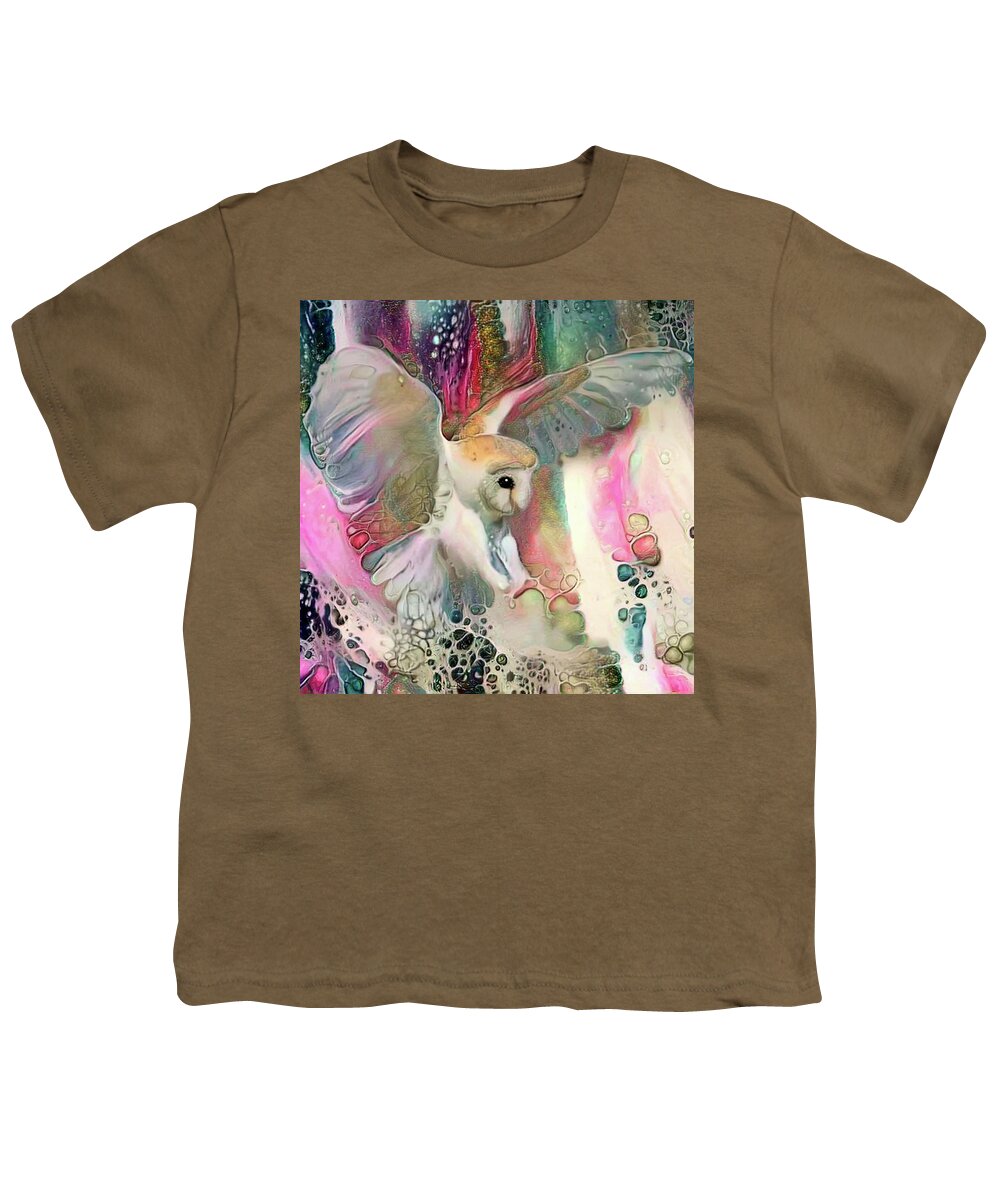 Wildlife Youth T-Shirt featuring the digital art Gotcha by Bunny Clarke