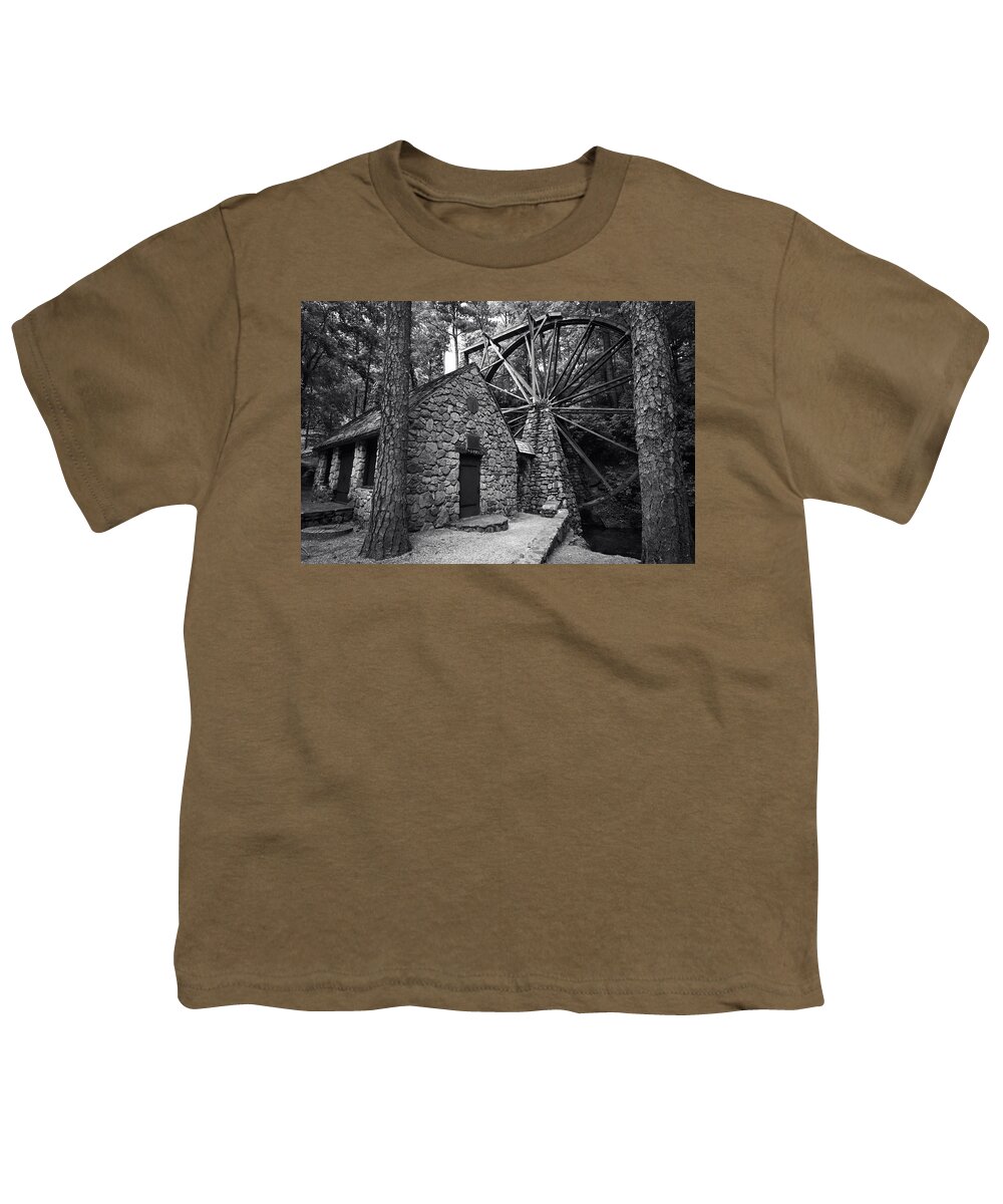 Mill Youth T-Shirt featuring the photograph Berry College Old Mill by George Taylor
