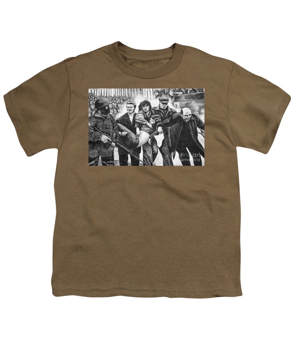 Derry Youth T-Shirt featuring the photograph Bloody Sunday 2 by Bob Phillips