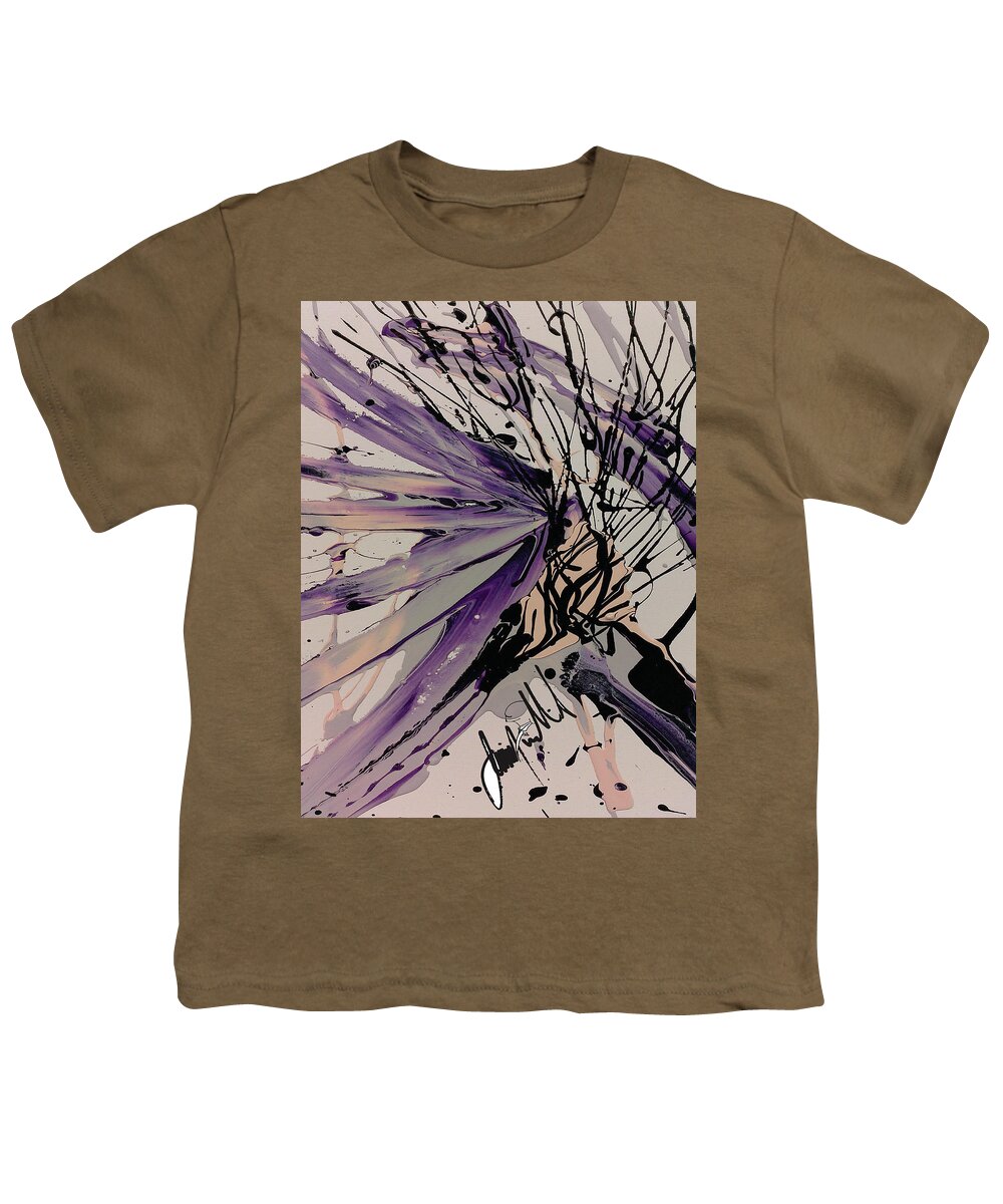  Youth T-Shirt featuring the digital art Burst by Jimmy Williams