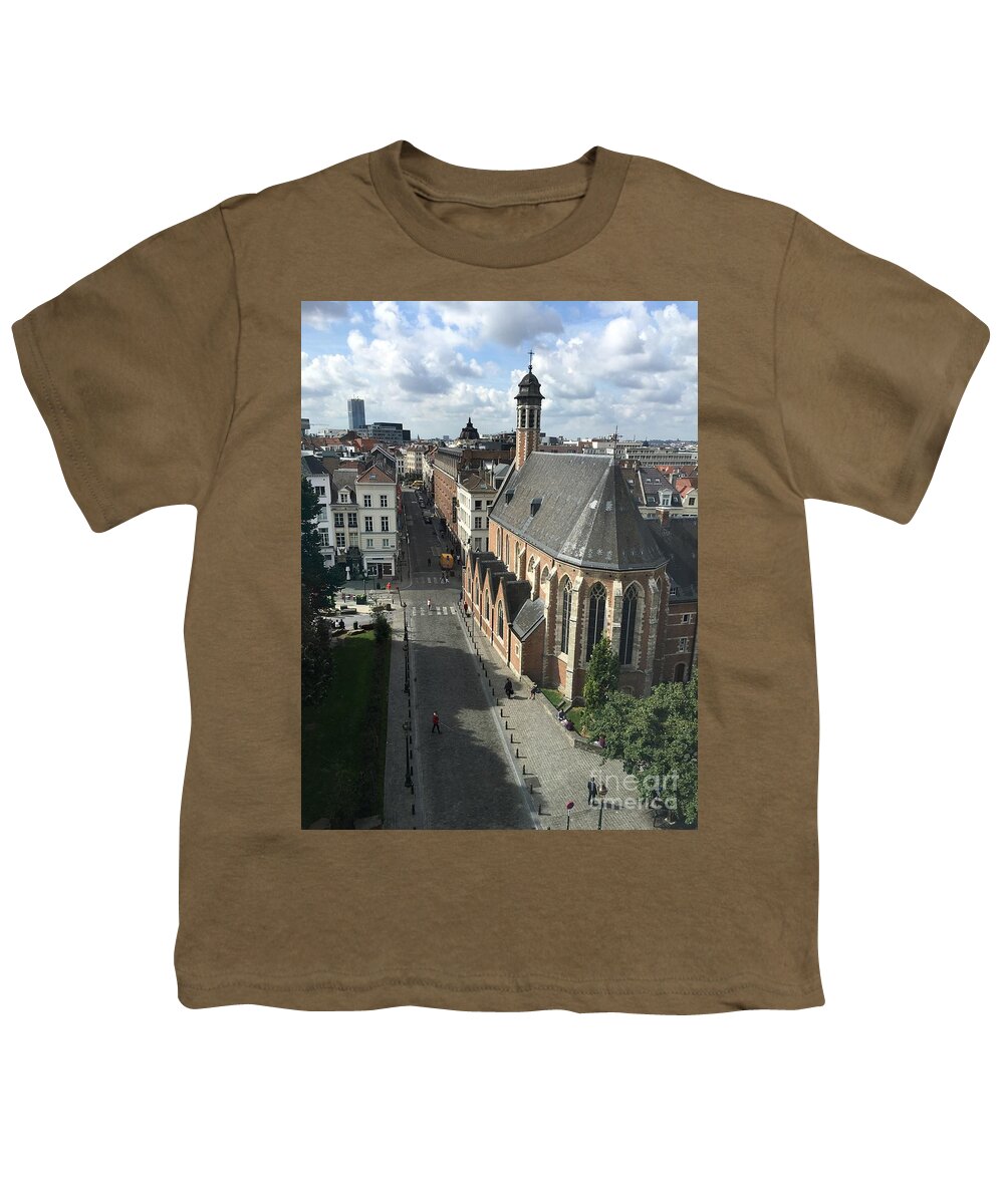 Brussels Youth T-Shirt featuring the photograph Charming Brussels by Carol Groenen