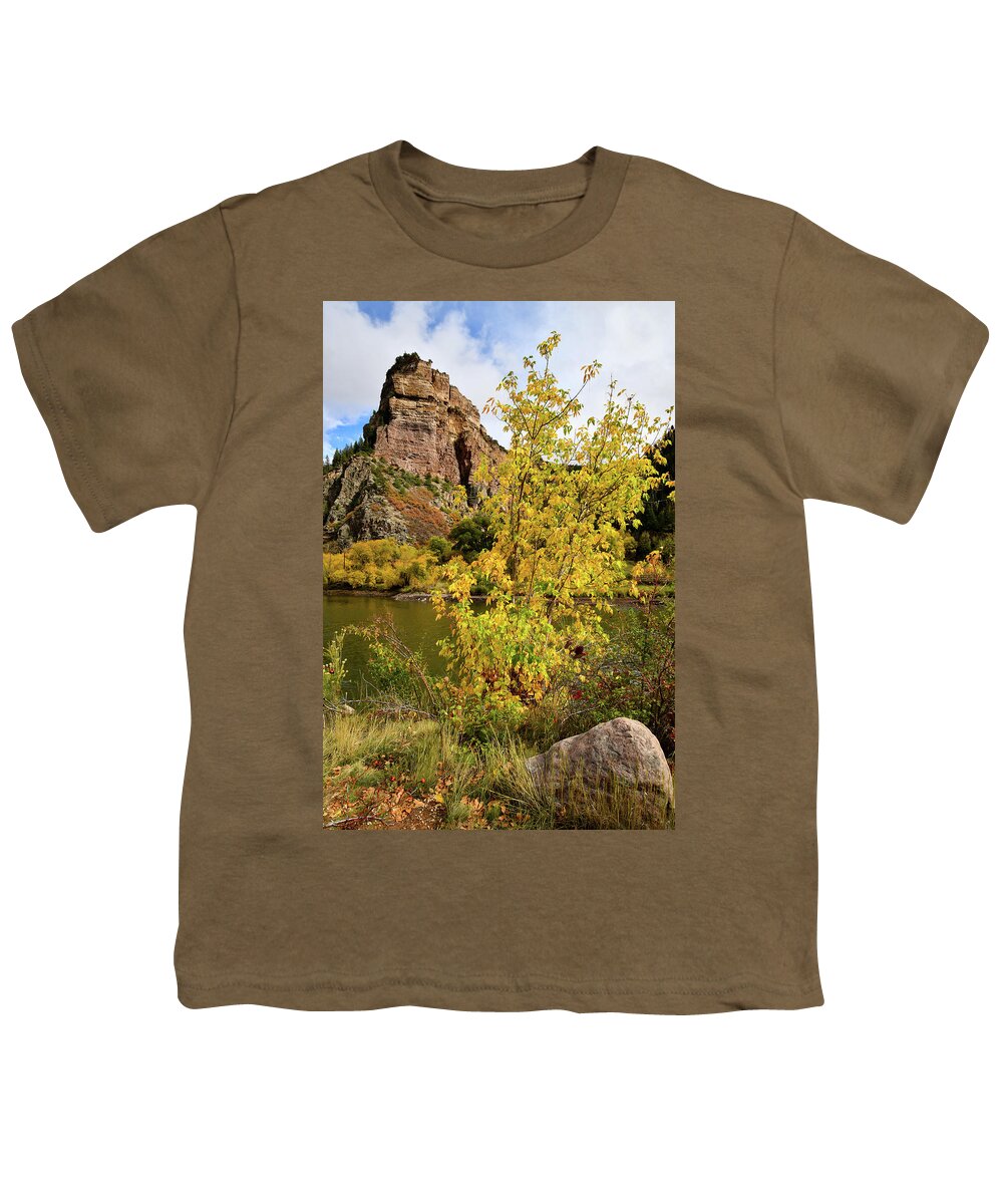  Youth T-Shirt featuring the photograph Color Comes to Glenwood Canyon by Ray Mathis