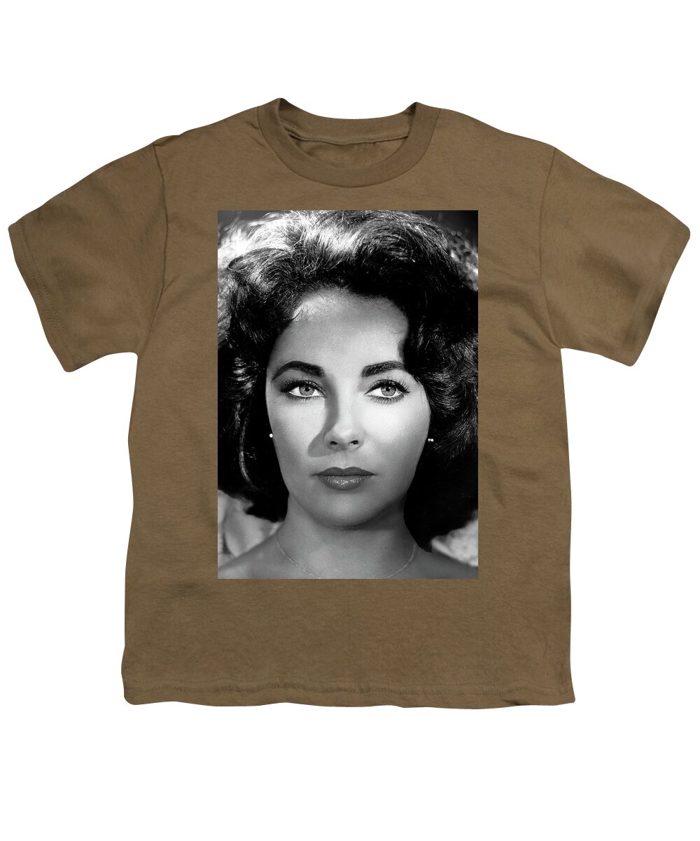 Elizabeth Taylor Youth T-Shirt featuring the photograph Elizabeth Taylor by Doc Braham