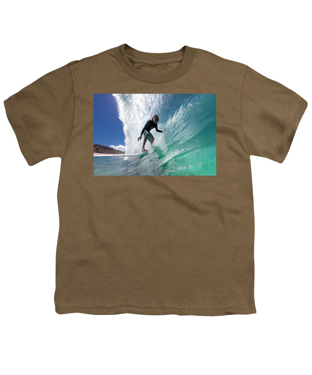 Surf Youth T-Shirt featuring the photograph Ephemeral Envelopment by Sean Davey