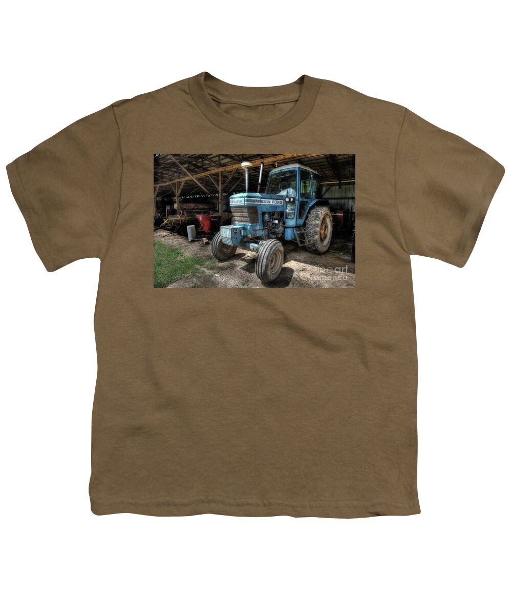 Ford Youth T-Shirt featuring the photograph Ford 7700 by Mike Eingle