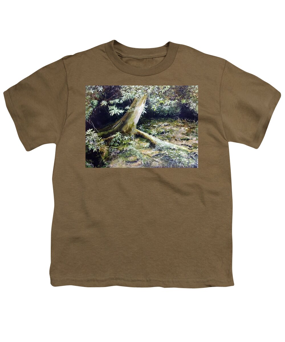 Tree Youth T-Shirt featuring the painting Forest Edge by William Brody