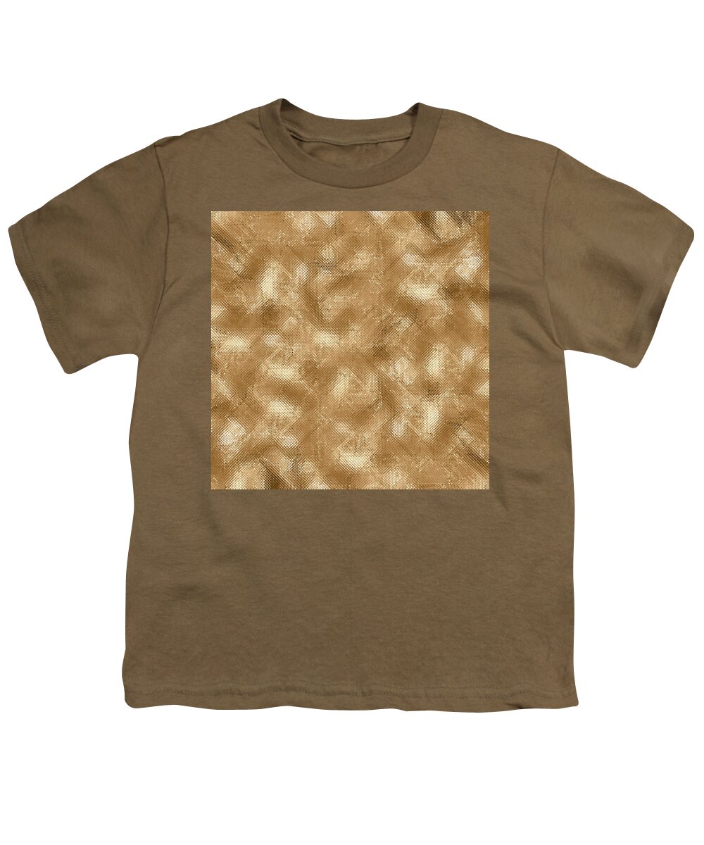 Cute Youth T-Shirt featuring the photograph Gold metal by Top Wallpapers