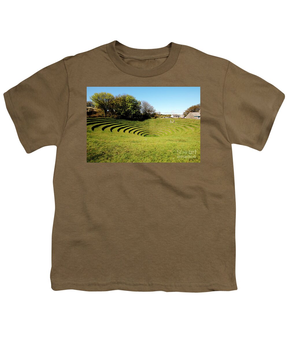 Gwennap Pit Youth T-Shirt featuring the photograph Gwennap Pit  by Terri Waters
