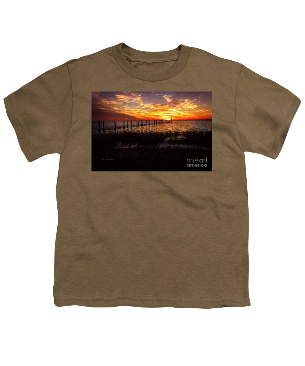 Sunsets Youth T-Shirt featuring the photograph Heavenly Bliss by DB Hayes