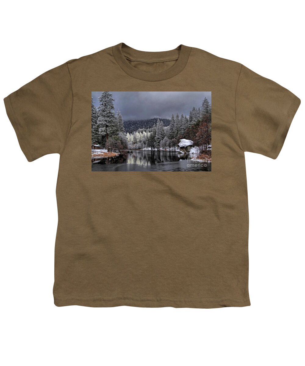 Idyllwild Youth T-Shirt featuring the photograph Lake Fulmor by Alex Morales