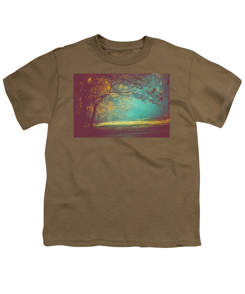 Teal Youth T-Shirt featuring the photograph Painted Sunrise by Michelle Wermuth
