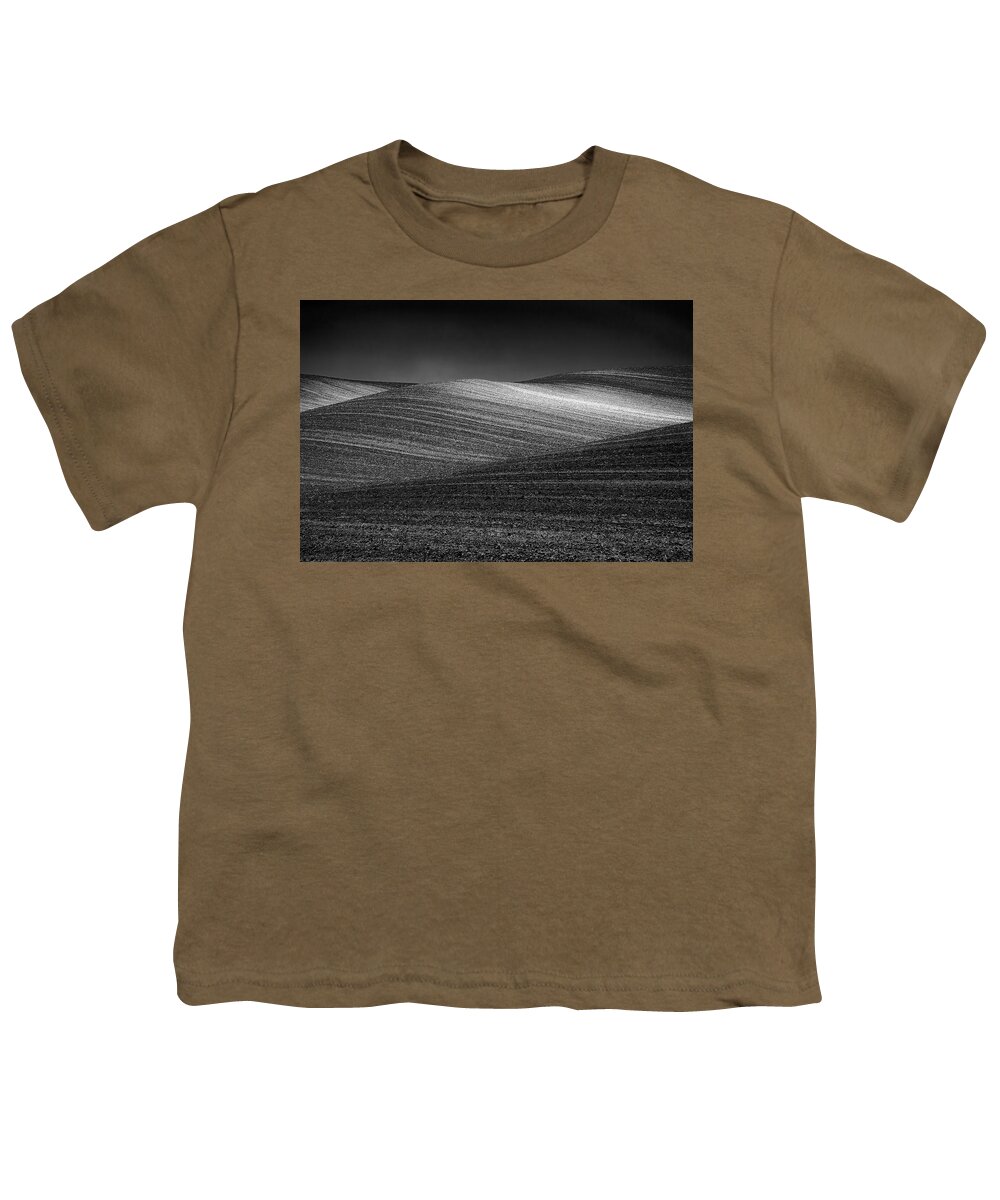 Palouse Youth T-Shirt featuring the photograph Palouse Soil II by Jon Glaser