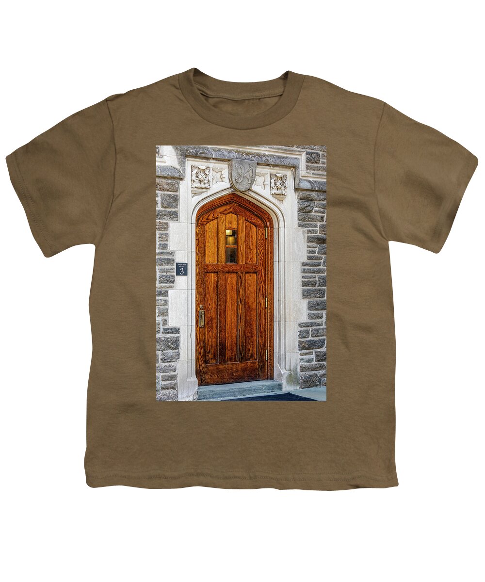 Princeton Youth T-Shirt featuring the photograph Princeton University Wright Hall by Susan Candelario