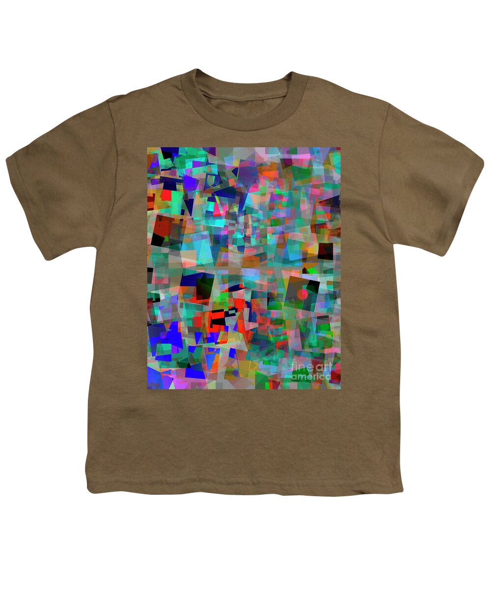 Nag005273 Youth T-Shirt featuring the digital art Red Alert by Edmund Nagele FRPS