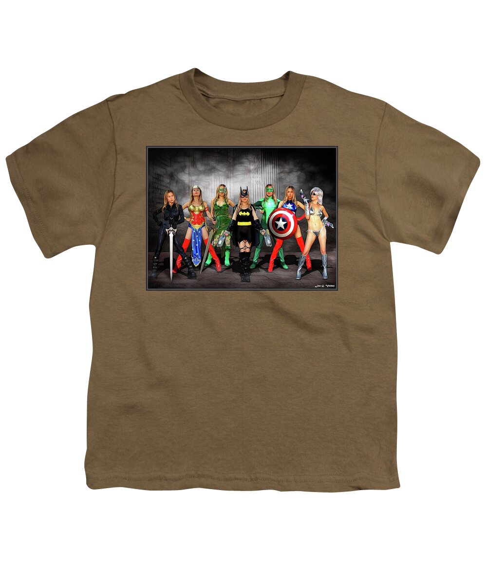 Hero Youth T-Shirt featuring the photograph Reflections Of A Hero by Jon Volden