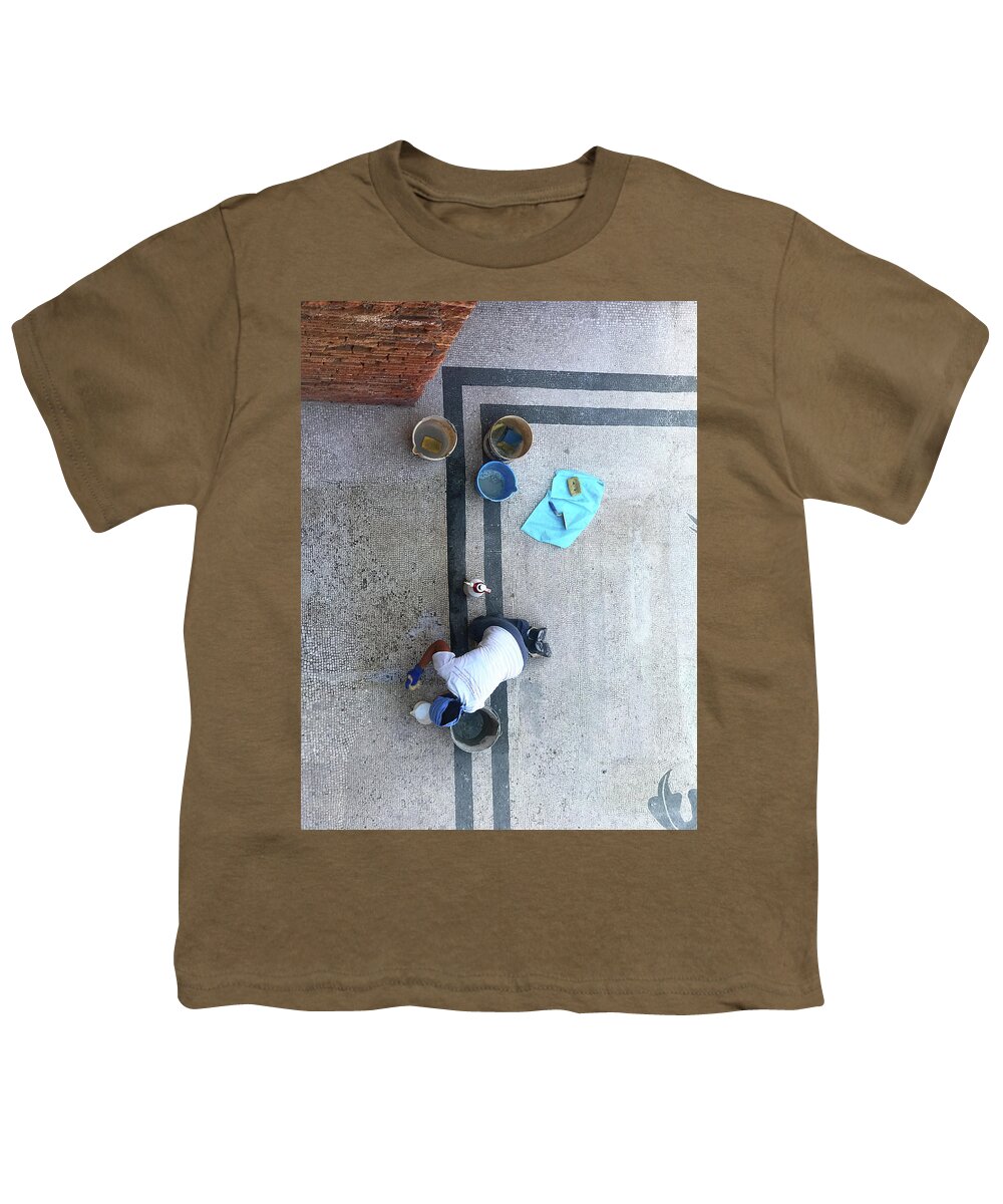 Italia Youth T-Shirt featuring the photograph Roman Bath by Joseph Yarbrough