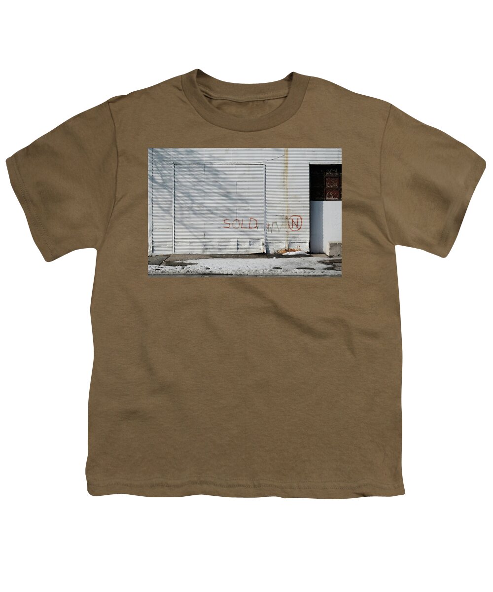 Urban Youth T-Shirt featuring the photograph Sold by Kreddible Trout