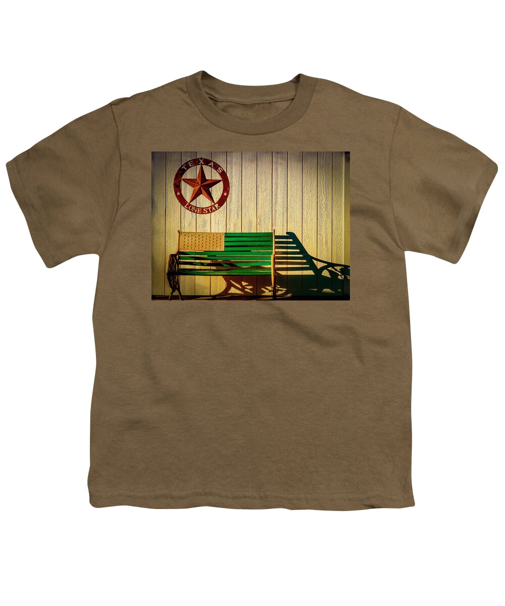 Photography Youth T-Shirt featuring the photograph Texas Lone Star by Paul Wear