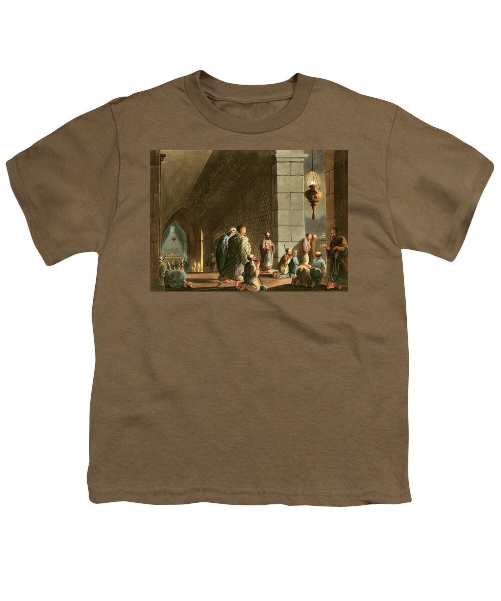 Luigi Mayer Youth T-Shirt featuring the photograph Tomb of the Virgin Mary by Munir Alawi