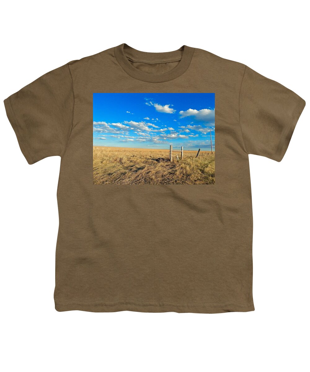 Xenia Youth T-Shirt featuring the photograph Xenia Colorado by Dan Miller