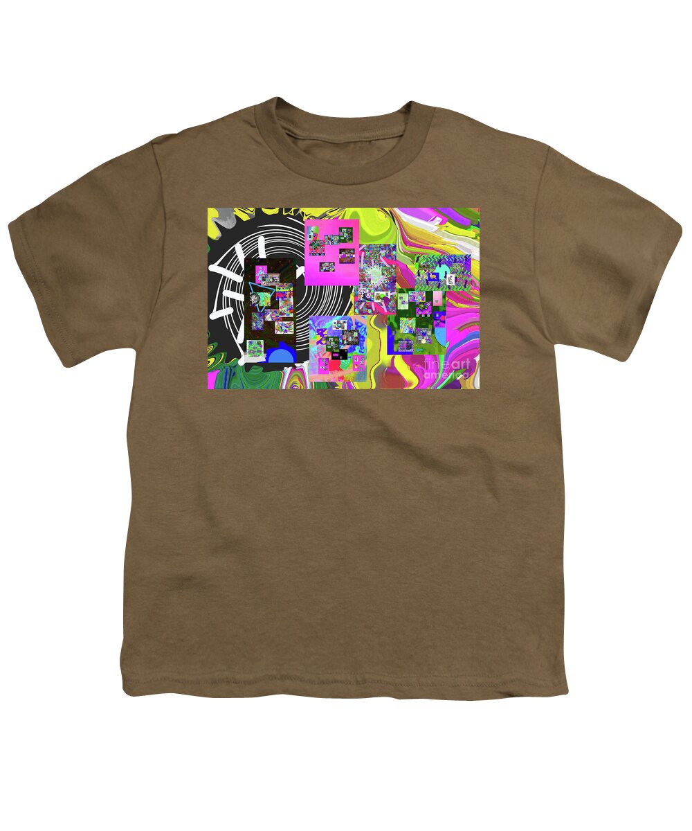 Walter Paul Bebirian: Volord Kingdom Art Collection Grand Gallery Youth T-Shirt featuring the digital art 1-24-2020c by Walter Paul Bebirian