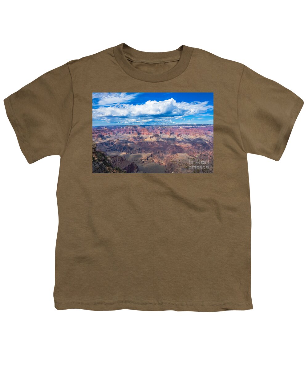 Grand Canyon Youth T-Shirt featuring the digital art Grand Canyon by Tammy Keyes