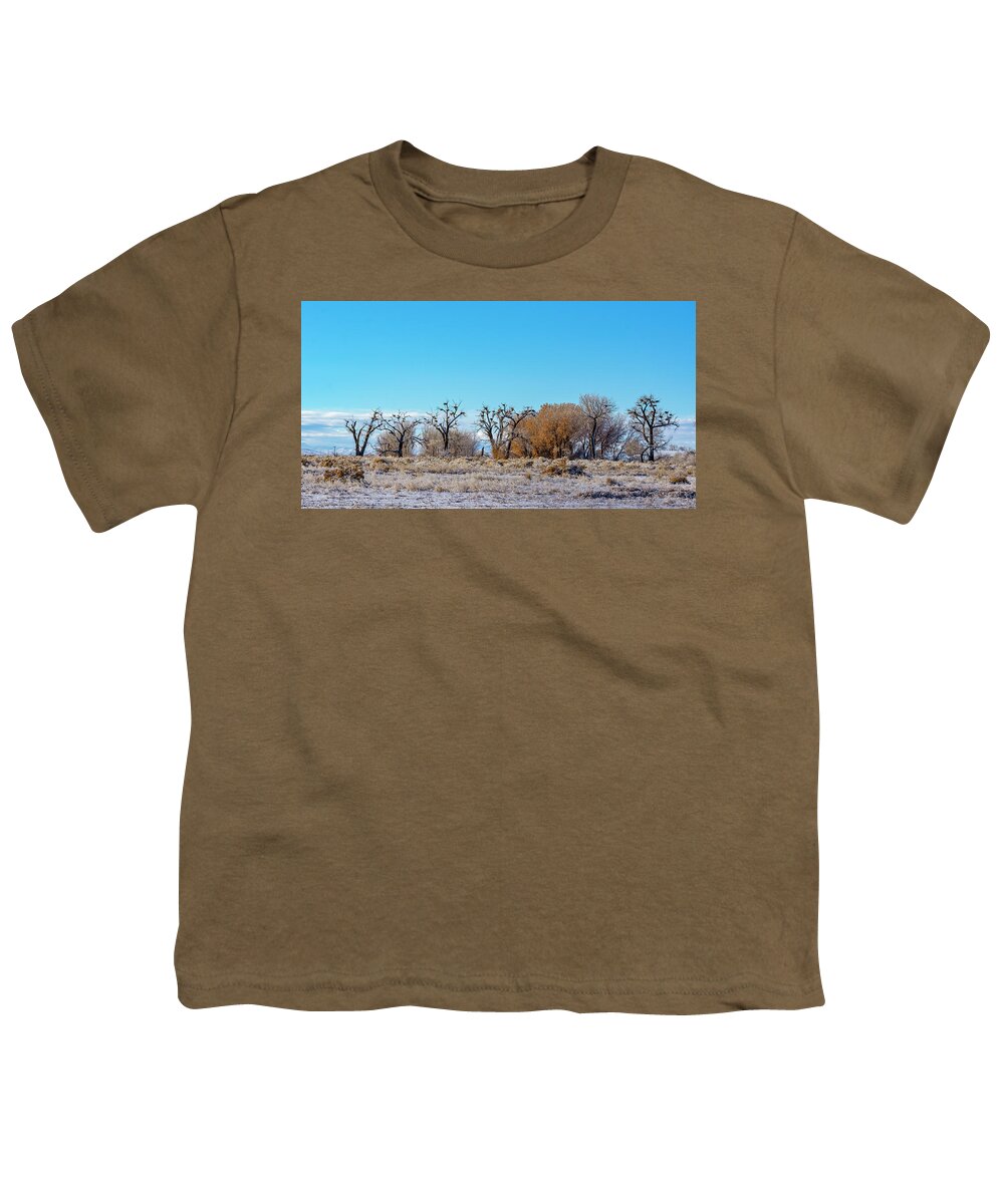 Rookery Youth T-Shirt featuring the photograph Great Blue Heron Rookery 2 by Rick Mosher