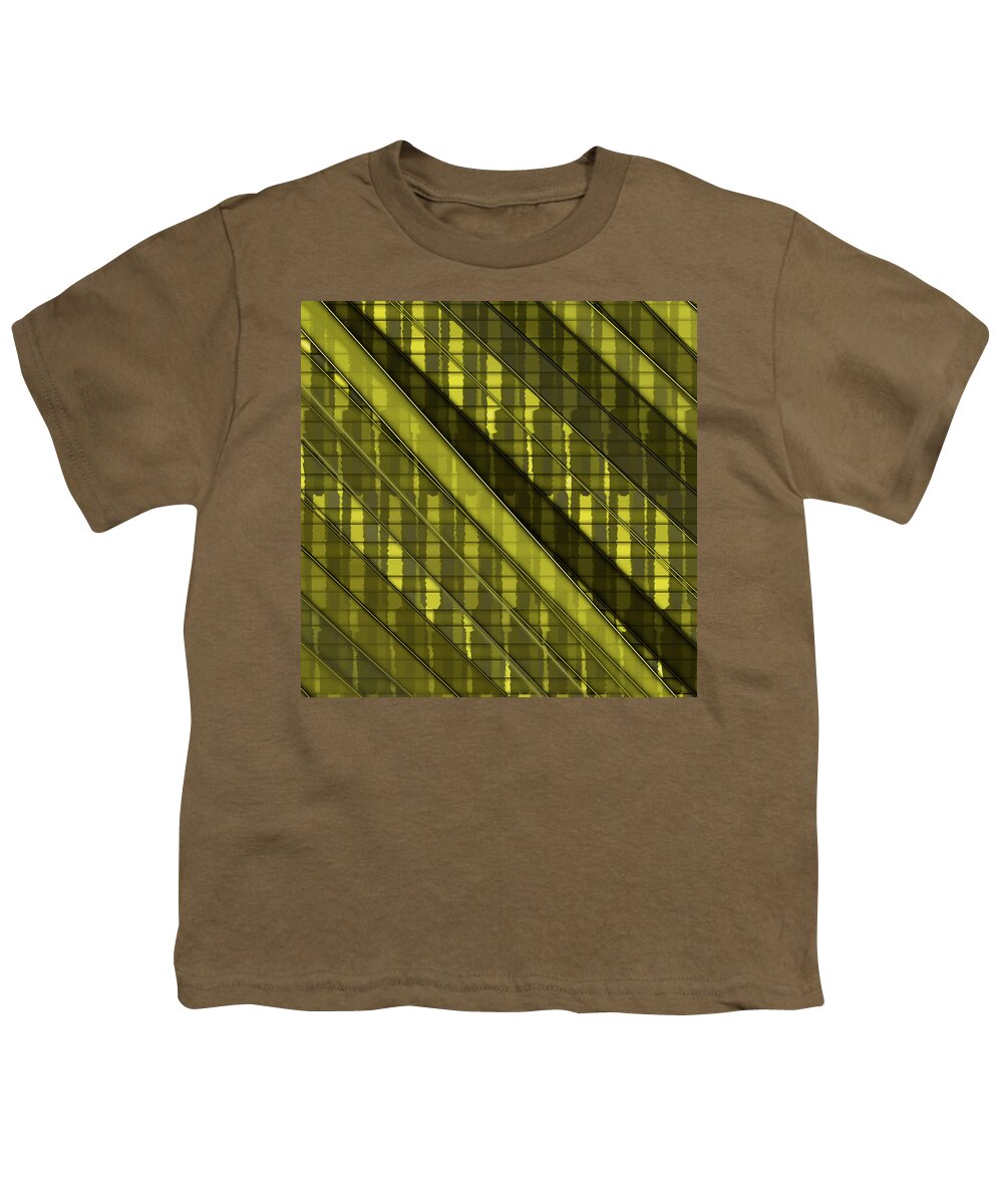 Abstract Youth T-Shirt featuring the digital art Pattern 55 #1 by Marko Sabotin