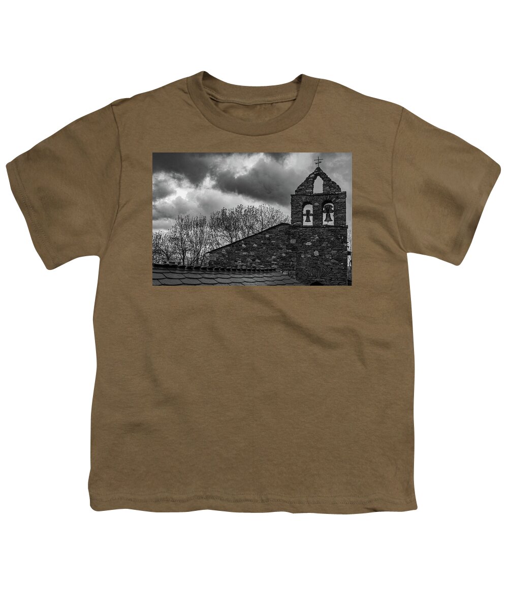 Camino De Santiago Youth T-Shirt featuring the photograph Toward the Light by Leslie Struxness