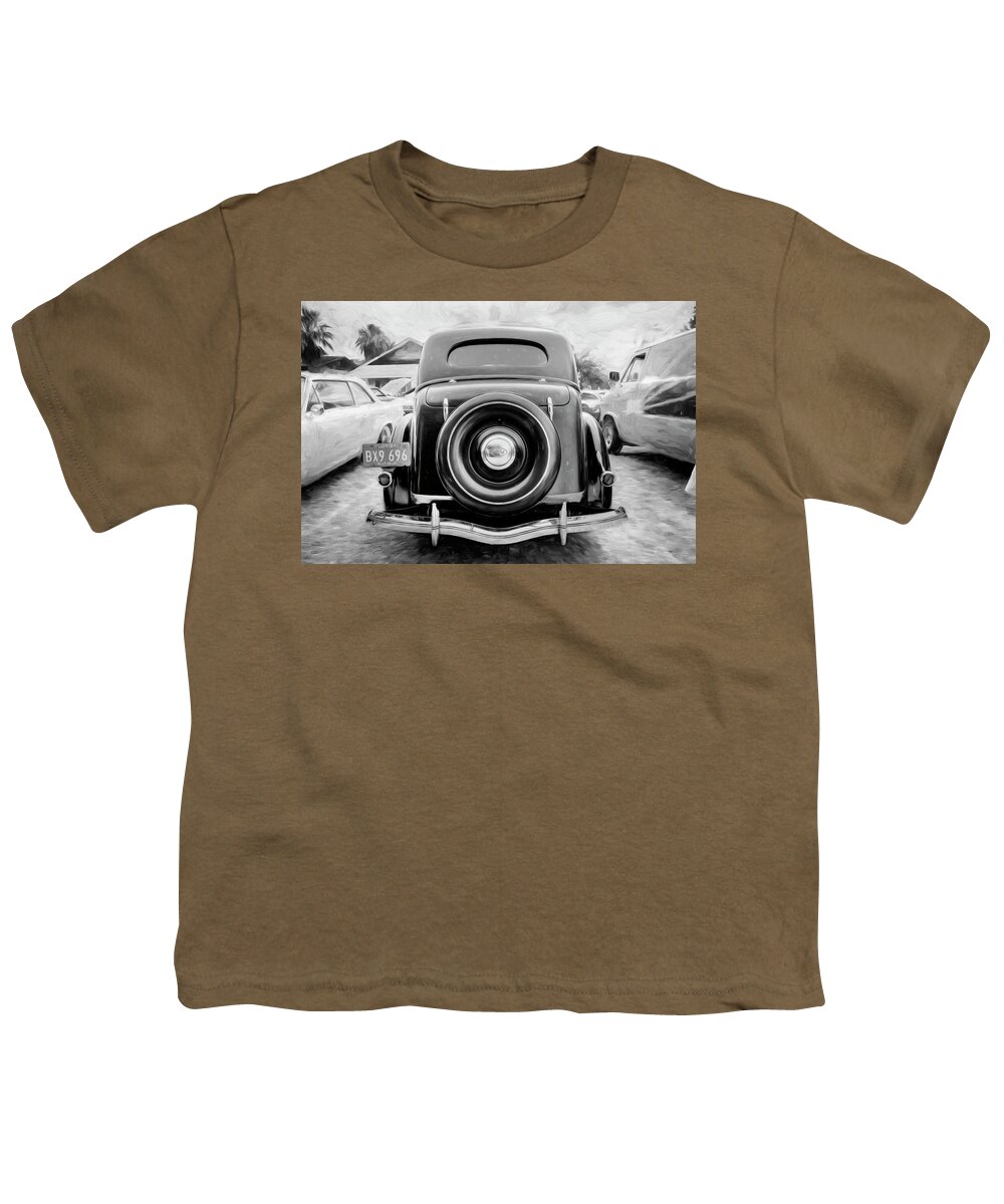1936 Ford Youth T-Shirt featuring the photograph 1936 Ford Sedan Humpback X116 by Rich Franco