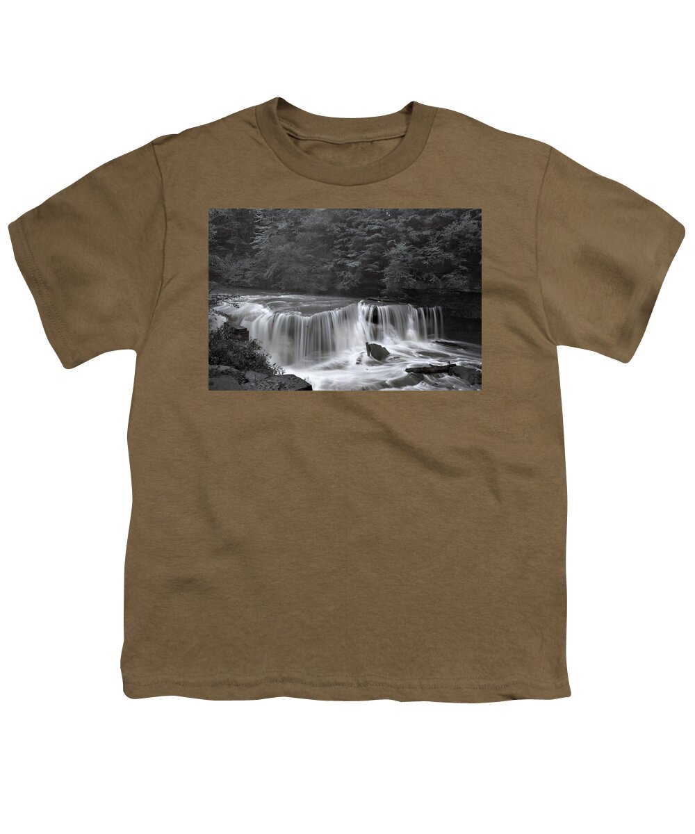  Youth T-Shirt featuring the photograph Great Falls #2 by Brad Nellis