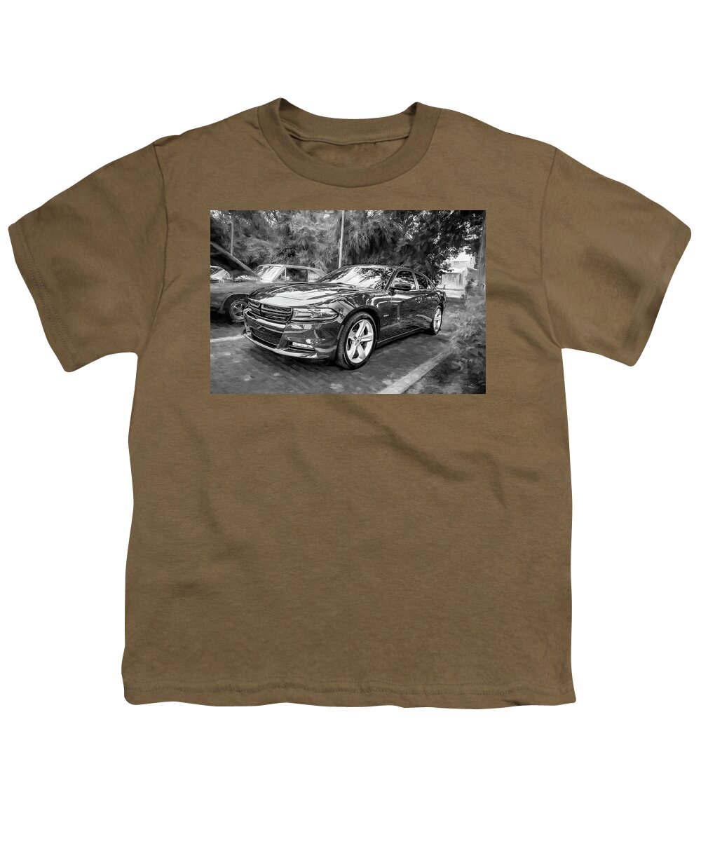 2017 Dodge Charger R/t Youth T-Shirt featuring the photograph 2017 Dodge Charger R/T 5.7 L X102 by Rich Franco