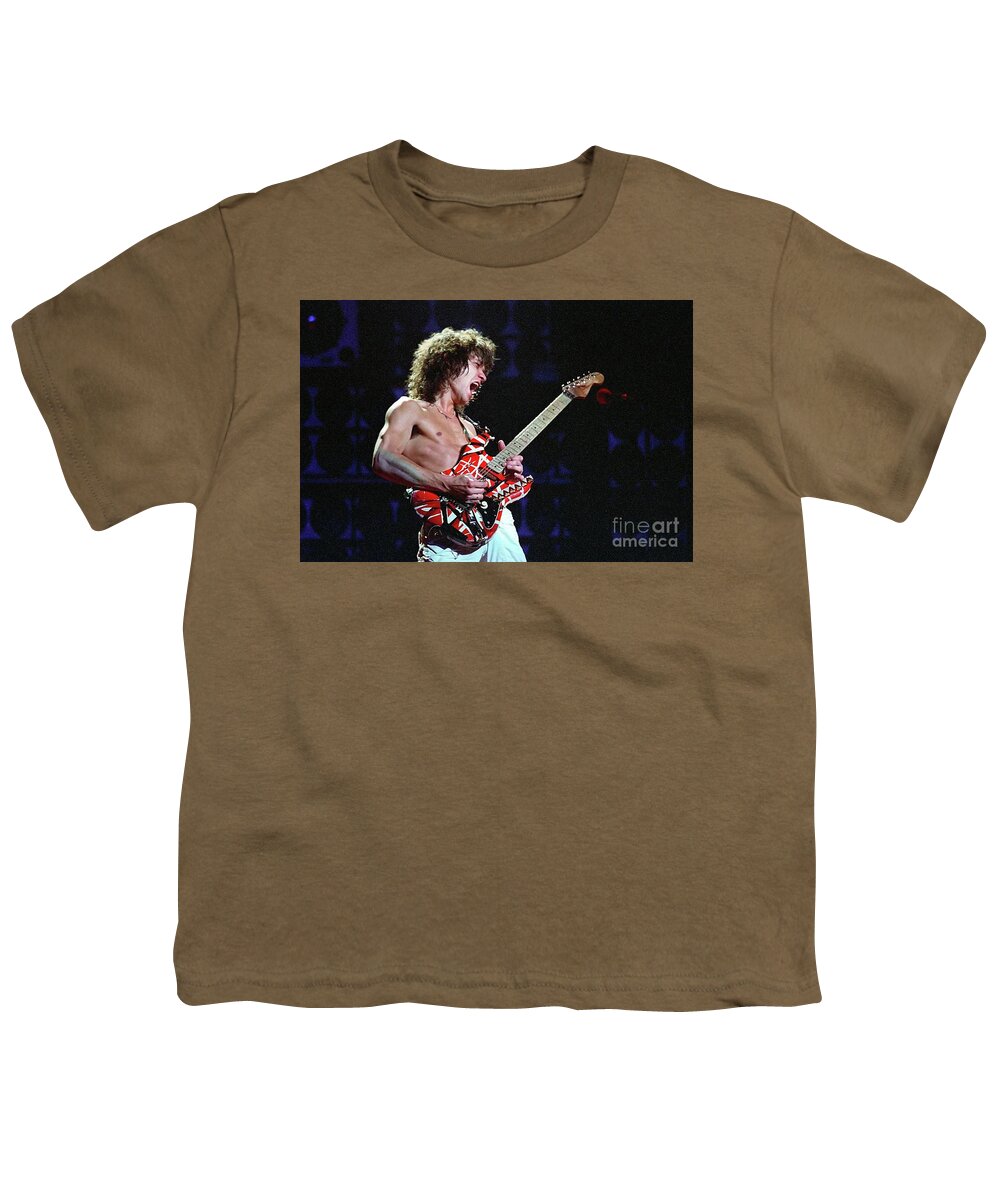 Eddie Youth T-Shirt featuring the photograph Eddie Van Halen by Action