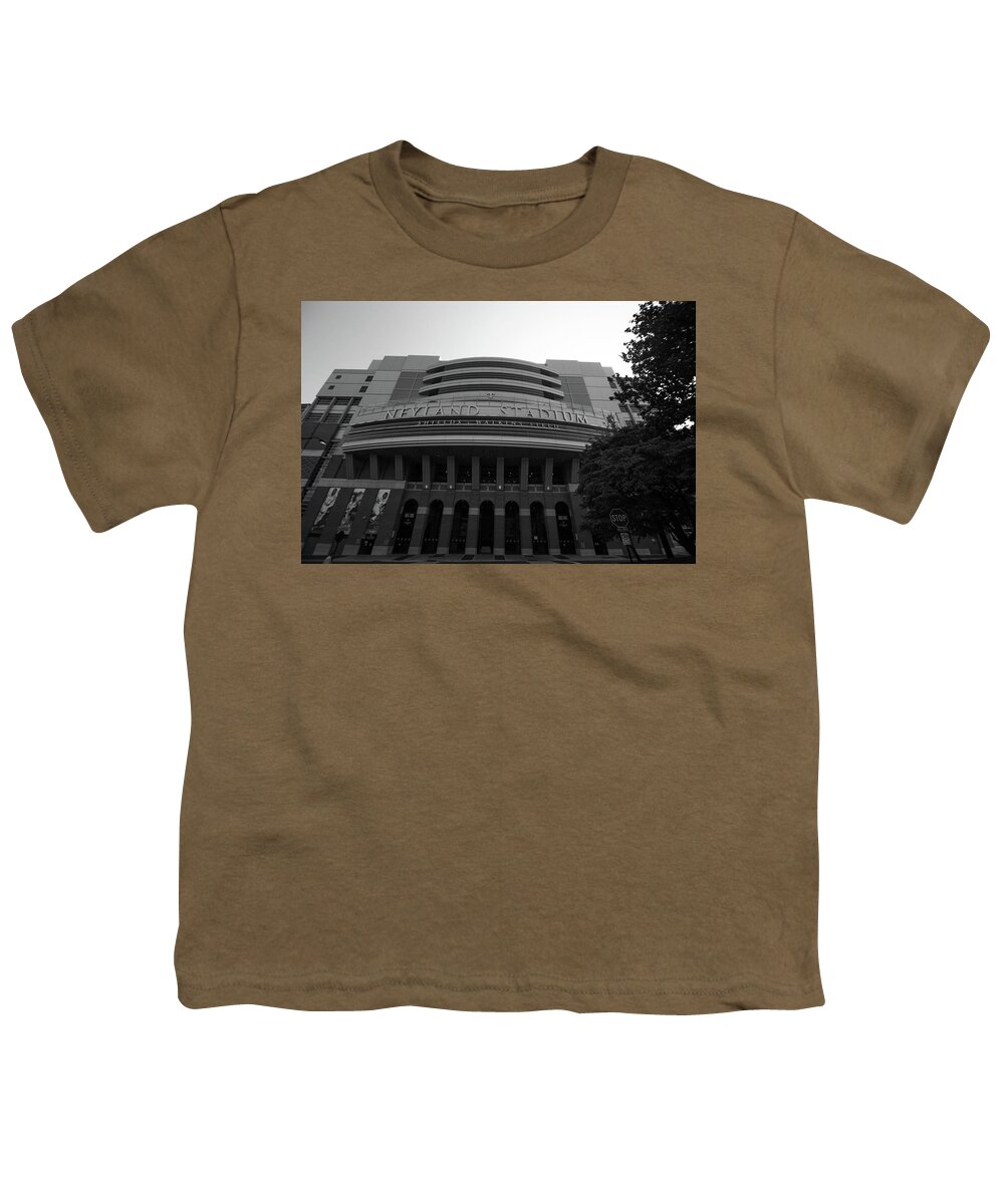 Tennessee Vols Youth T-Shirt featuring the photograph University of Tennesse Neyland Stadium Entrance by Eldon McGraw