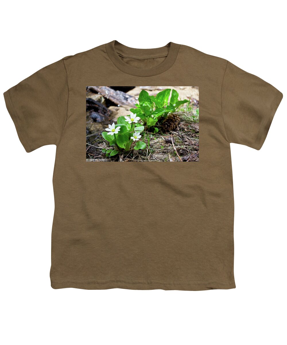 Colorado Youth T-Shirt featuring the photograph Alpine Flower by Tara Krauss