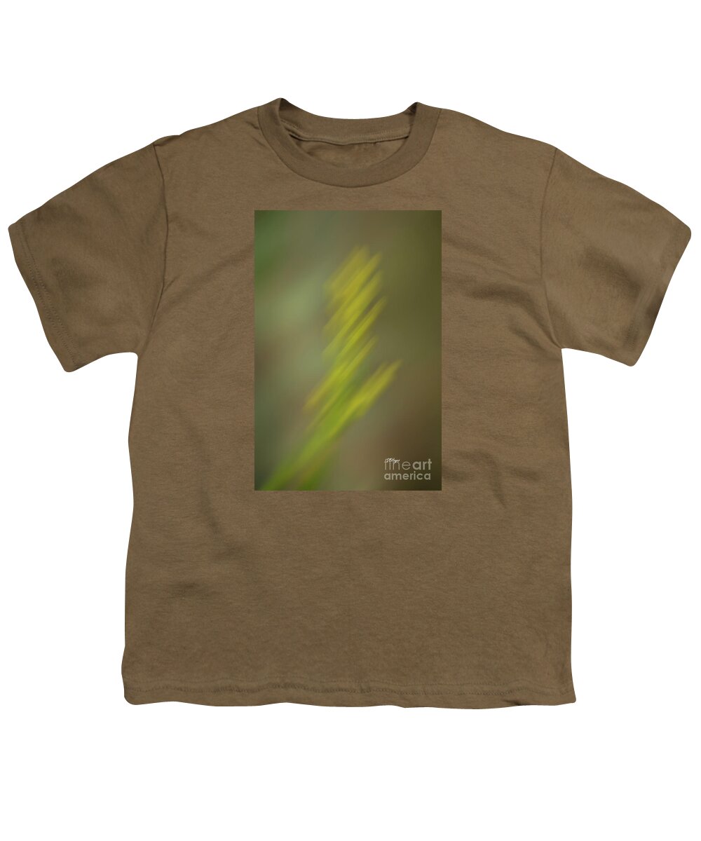 Wildflowers Youth T-Shirt featuring the photograph Altered Reality 26 - Wildflower ICM Impressionistic Art by DB Hayes