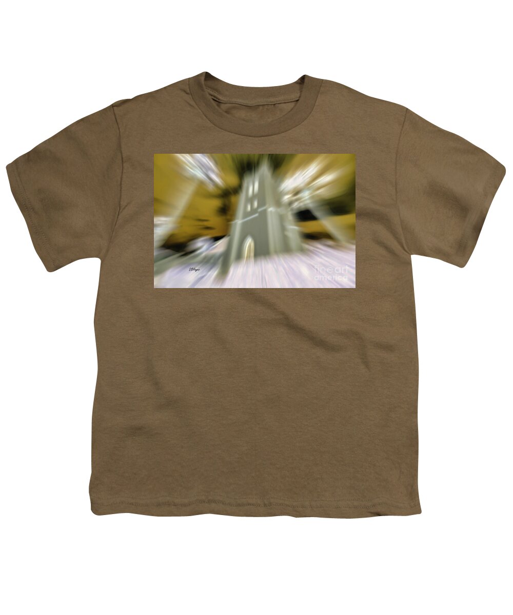 Spiritual Youth T-Shirt featuring the mixed media Altered Reality 49 - Hallelujah by DB Hayes