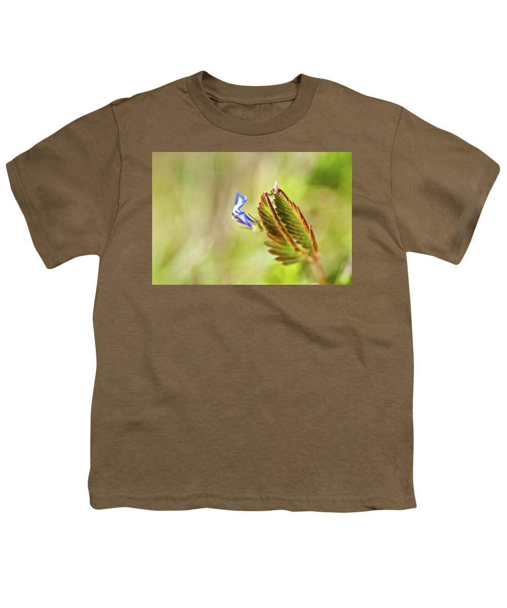 Angkor Youth T-Shirt featuring the photograph Angor Wat's sensitive fern. Cambodia by Lie Yim
