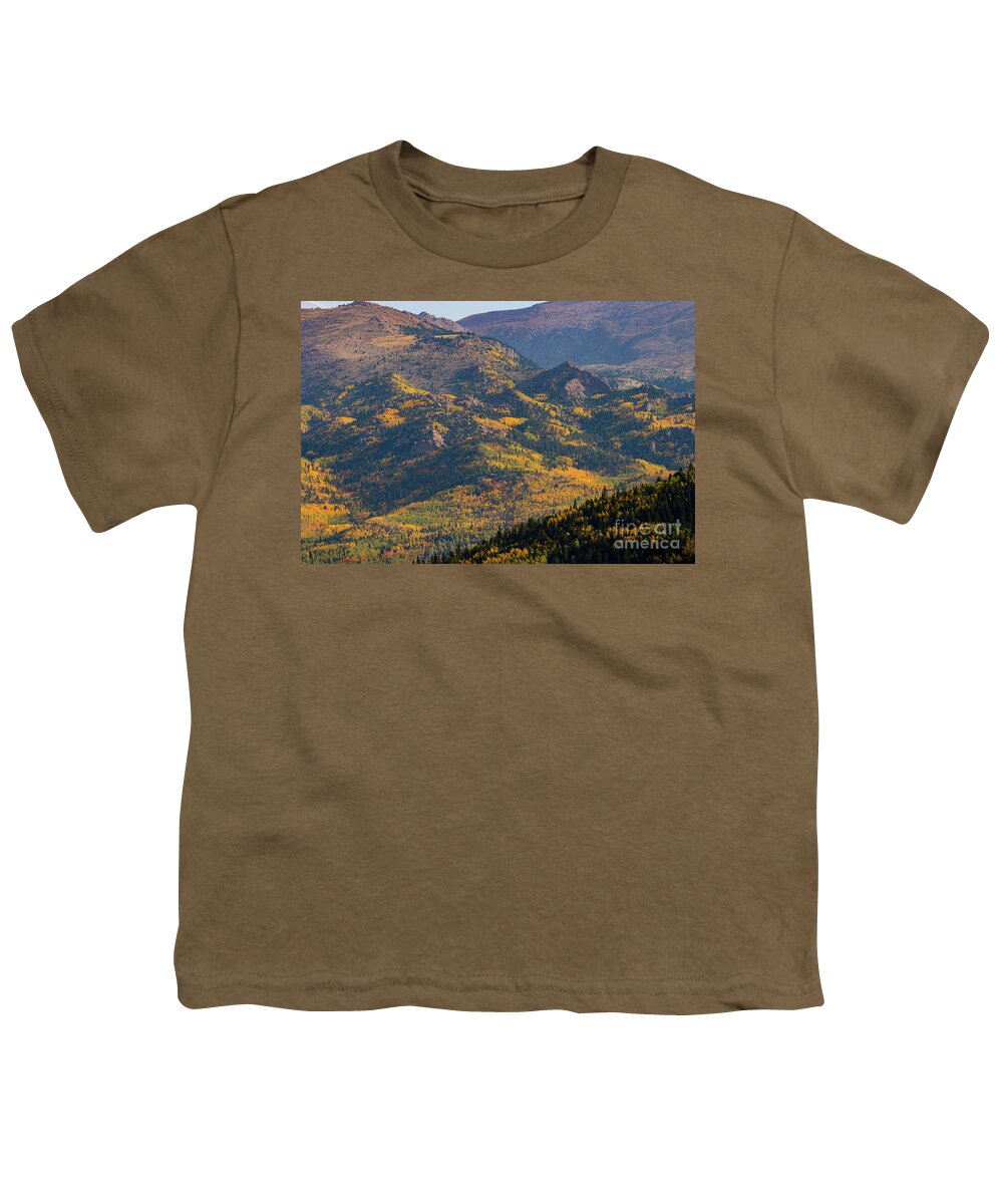 Autumn Youth T-Shirt featuring the photograph Autumn on Pikes Peak by Steven Krull