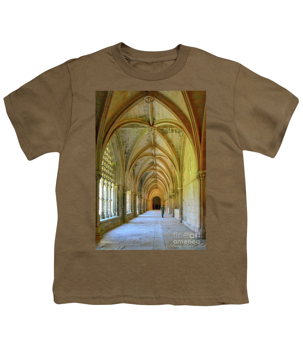 Architecture Youth T-Shirt featuring the photograph Batalha museum, portugal by Barry Bohn