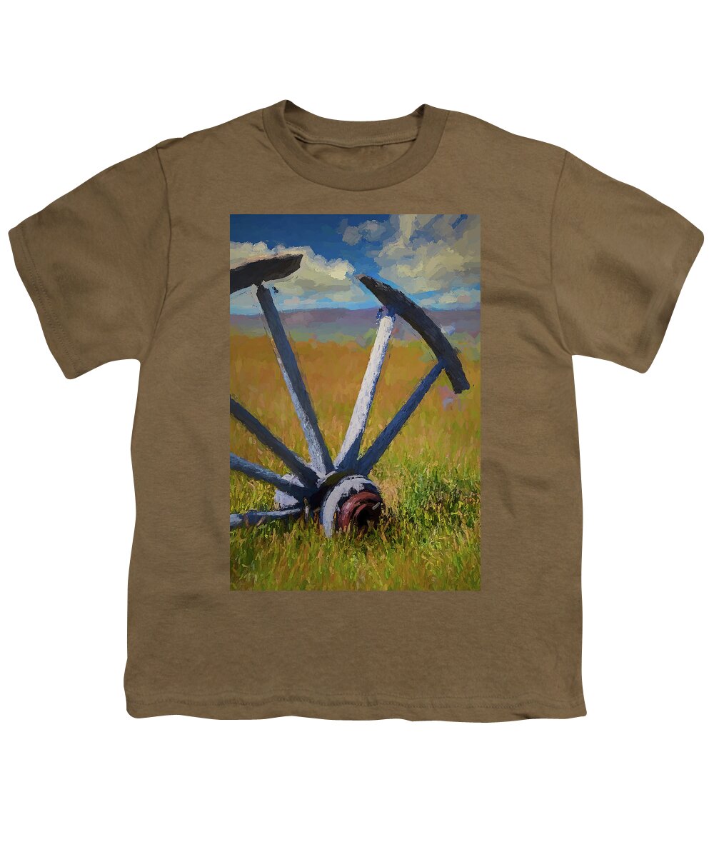 Bodie Youth T-Shirt featuring the photograph Bodie Up Close II by Jon Glaser