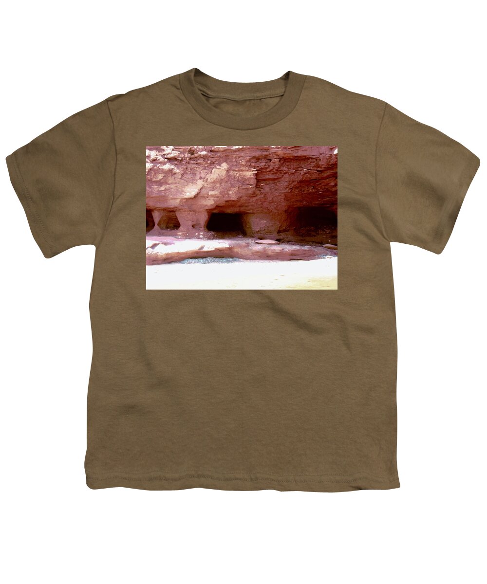 Caves Youth T-Shirt featuring the photograph Caves by Stephanie Moore