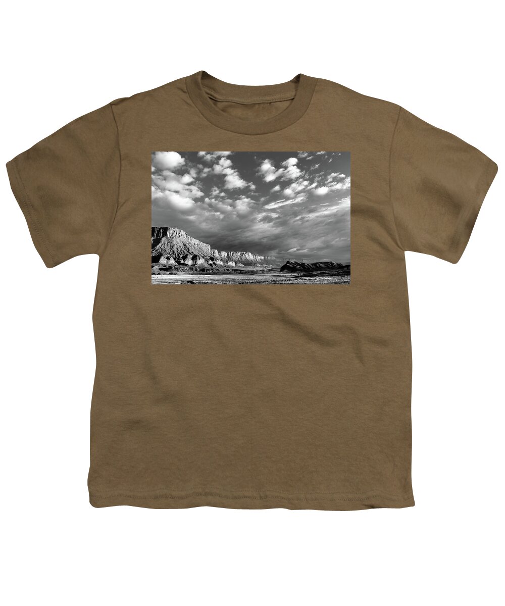  Youth T-Shirt featuring the photograph Desert panorama by Robert Miller