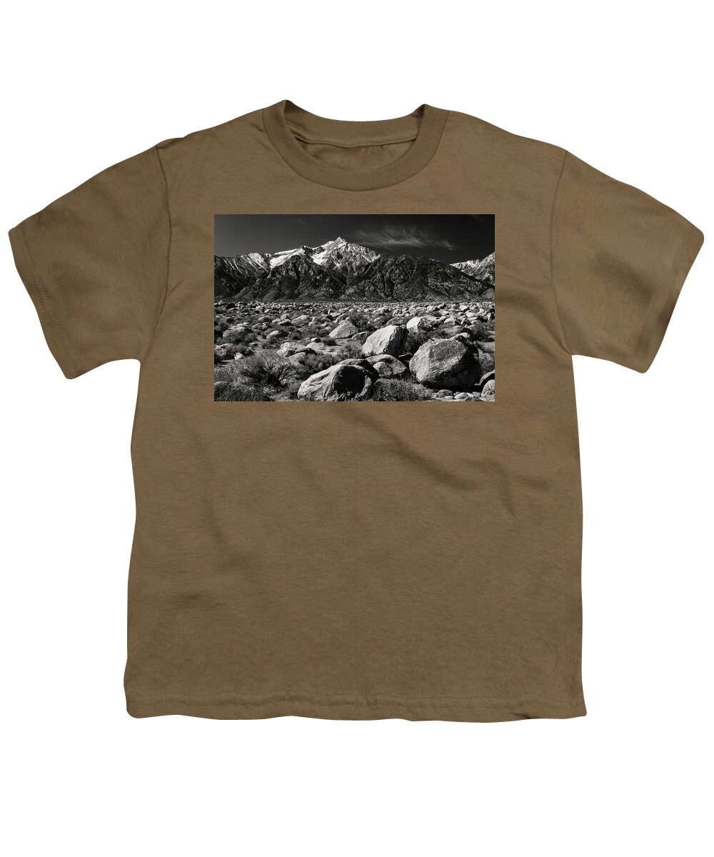 Landscape Youth T-Shirt featuring the photograph Eastern Sierra by Ryan Huebel
