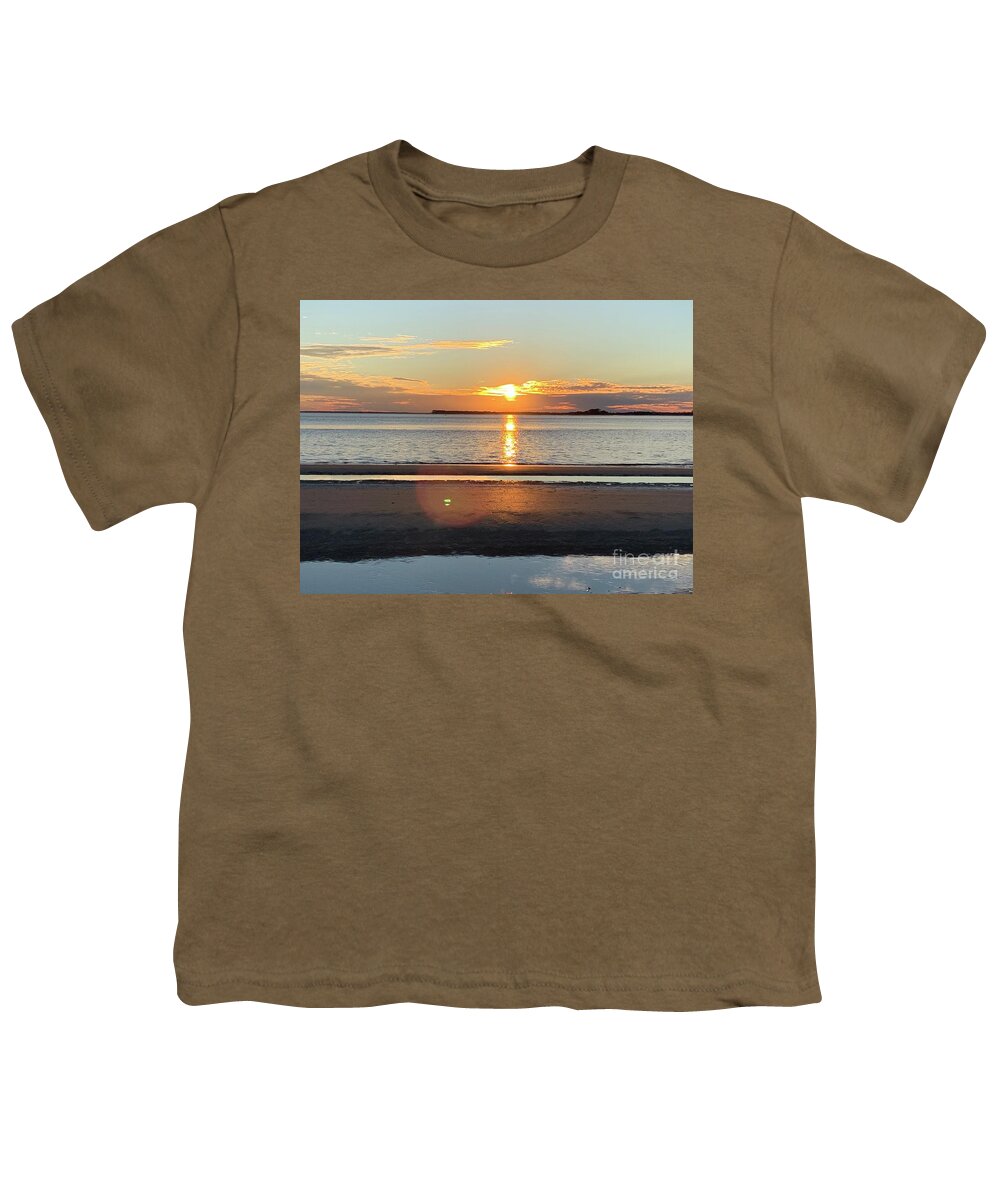 Edisto Beach Youth T-Shirt featuring the photograph Edisto Beach South Carolina Sunset by Catherine Wilson