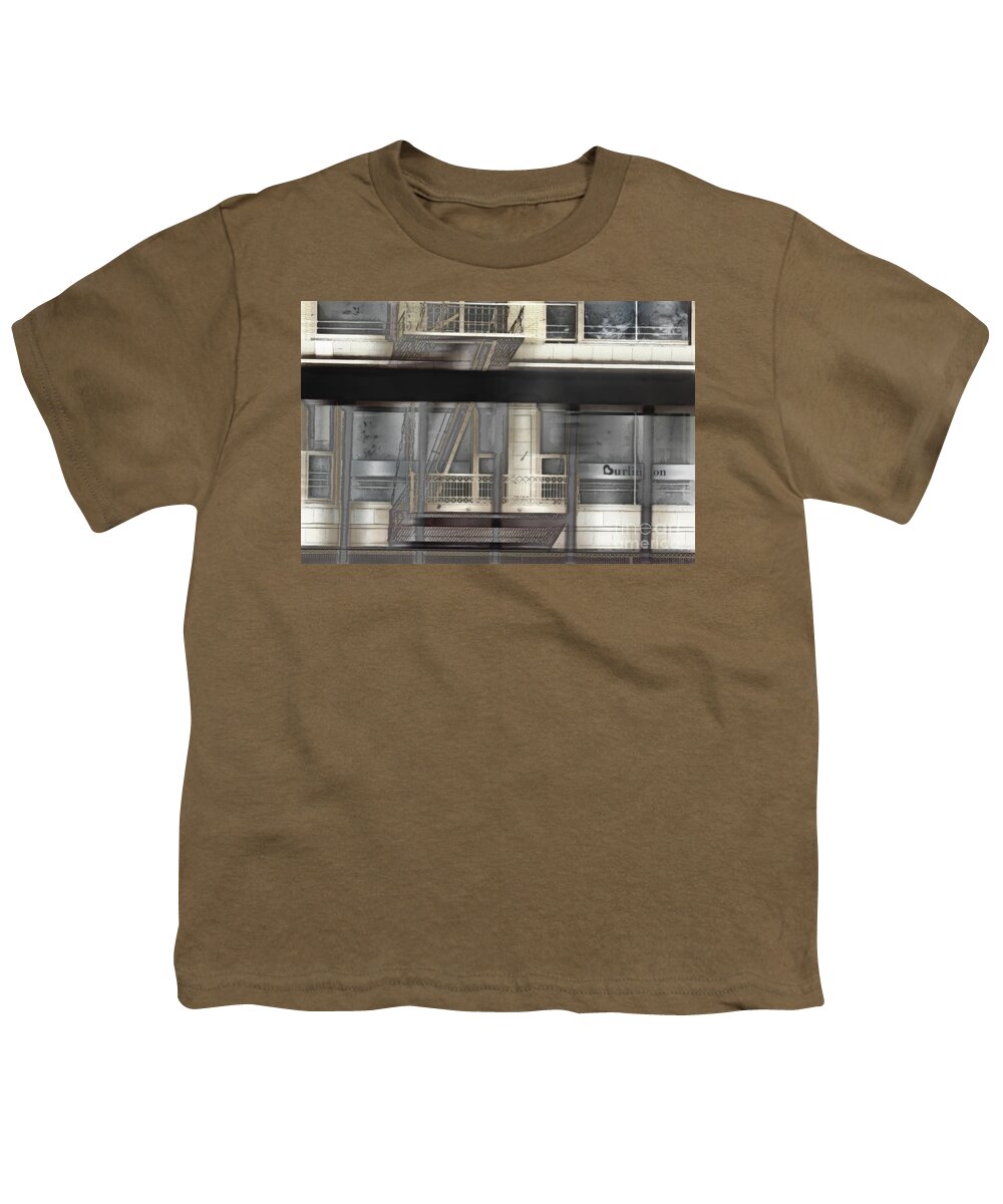 Factory Youth T-Shirt featuring the photograph Factory Building by Katherine Erickson