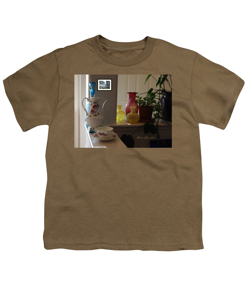 Still Life Youth T-Shirt featuring the photograph Framed Forest by Richard Thomas