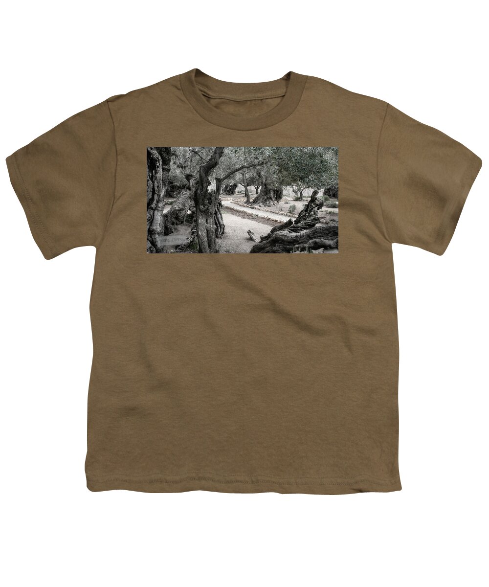 Israel Youth T-Shirt featuring the photograph Gethsemane by M Kathleen Warren