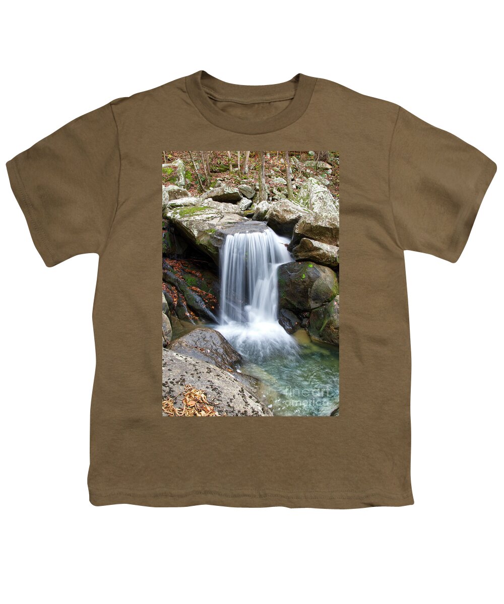 Laurel Fall Youth T-Shirt featuring the photograph Laurel Creek 6 by Phil Perkins