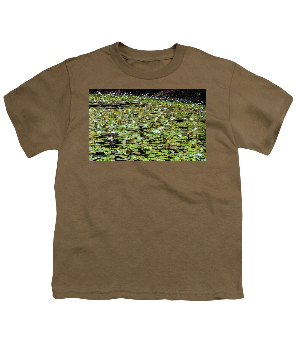 Lily Pond Youth T-Shirt featuring the photograph Lily Pond by Felix Lai